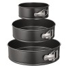 BooJoop Springform Pan Set Non-stick Bakeware Leakproof Round Cake Mold Includes 3 Pcs 6" 8" 10"