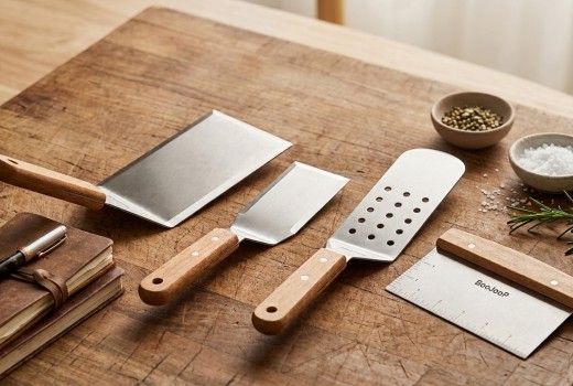 Why the BooJoop Commercial Griddle Spatula Set is a Game-Changer